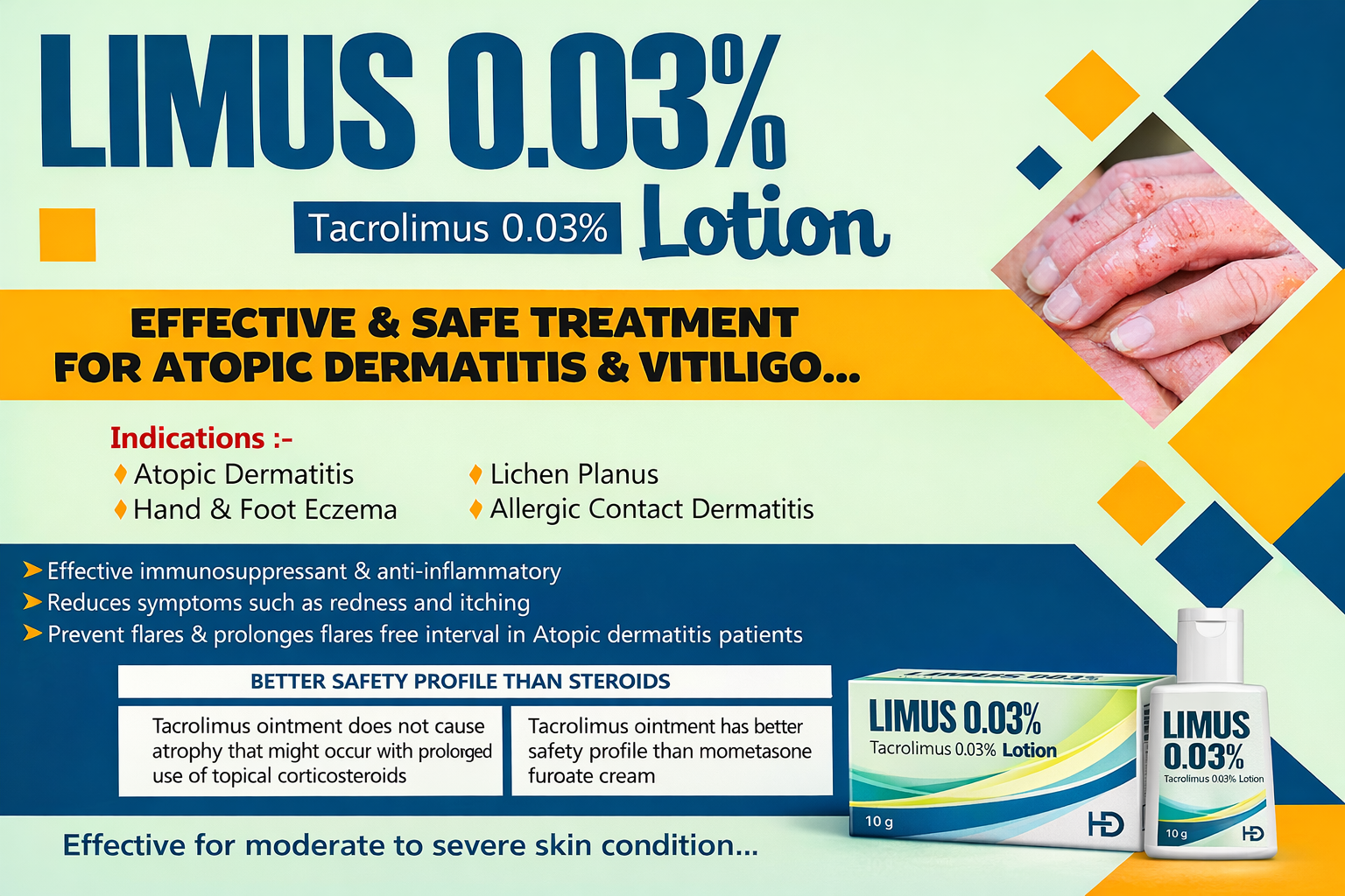 LIMUS 0.03% Lotion (Tacrolimus 0.03%)