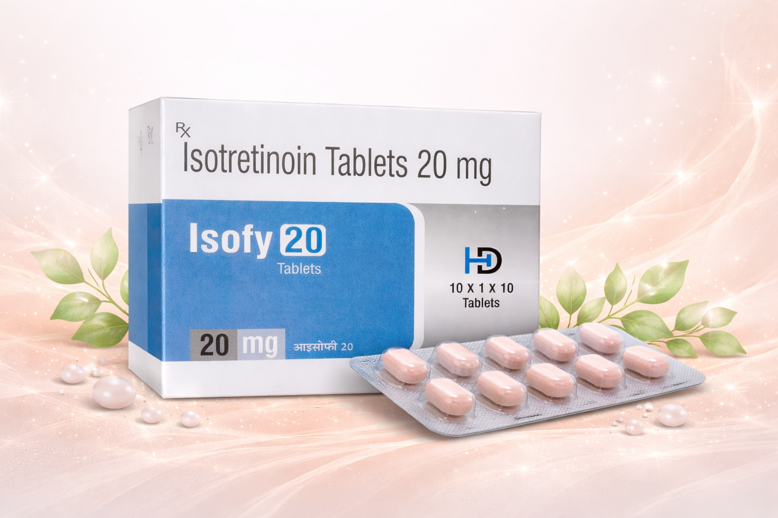ISOX 20 Capsules (Isotretinoin 20mg)
